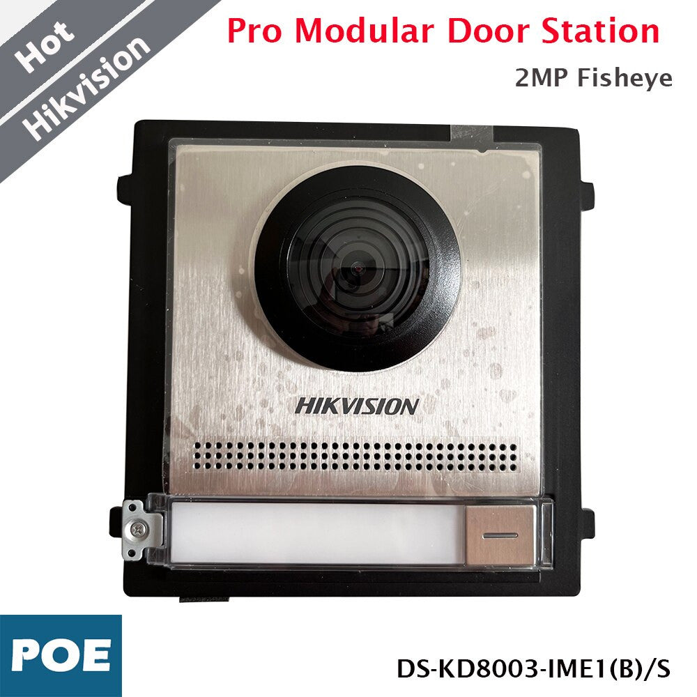 Hikvision KD8 Series Pro Modular Door Station Video intercom DS-KD8003-IME1(B)/S