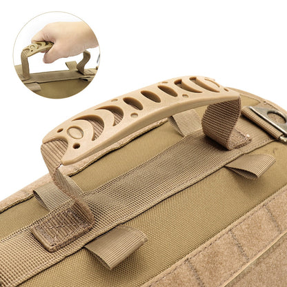 Nylon Tactical Dog Harness, Collar & Leash