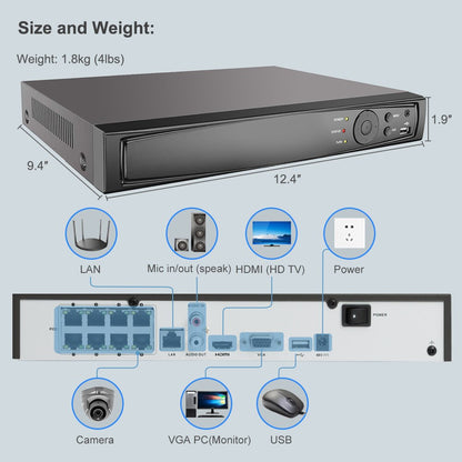 Hikvision OEM CCTV System kit